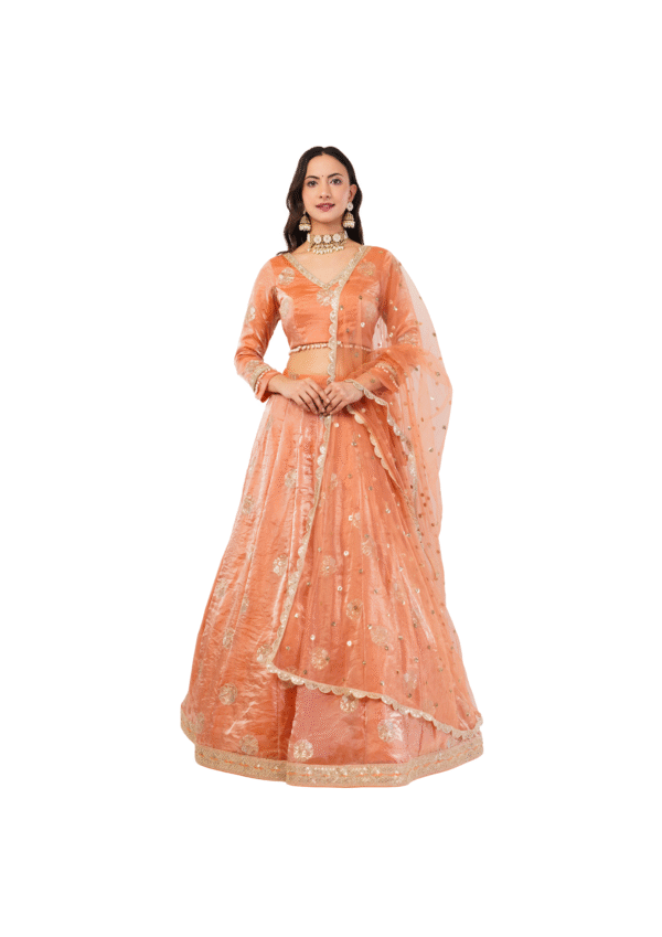 Royal Embroidered Zimmy choo Lehenga