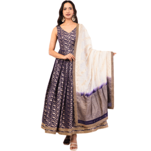 Designer Ethnic Anarkali Suit Set