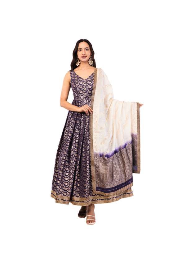 Designer Ethnic Anarkali Suit Set