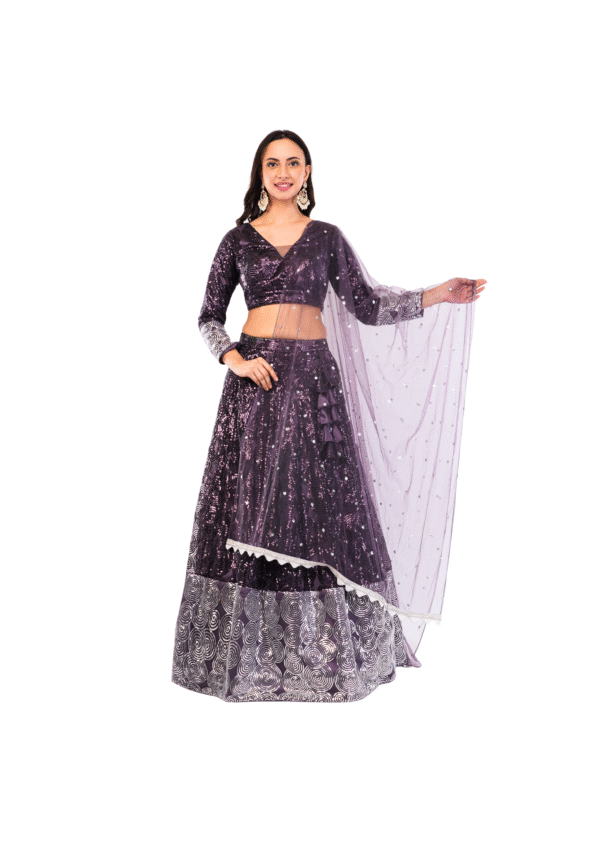 Luxury Sequin Lehenga Set