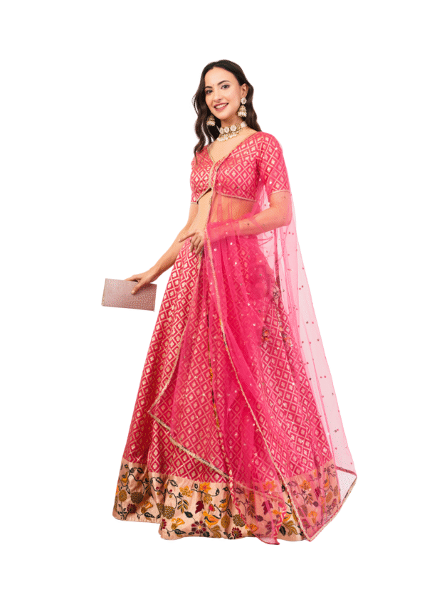 Luxaury Banarsi Lehenga Set - Image 3
