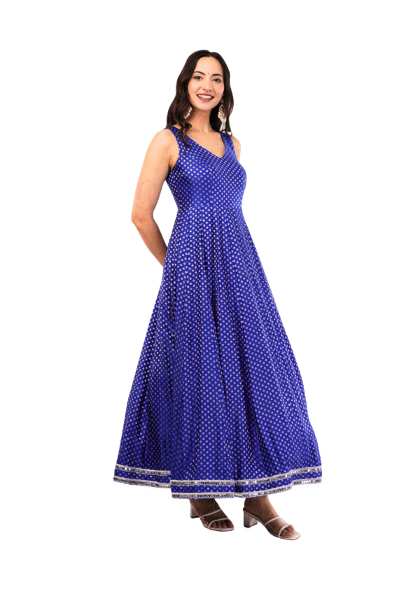 Traditional Anarkali Suit Outfit - Image 6