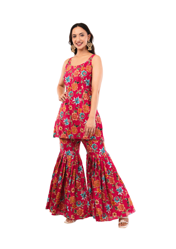 Premium Designer Gharara Suit Set - Image 3