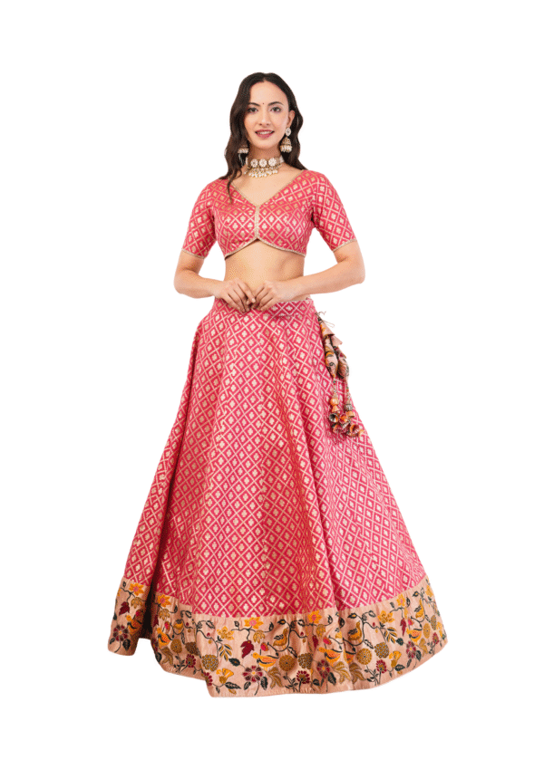 Luxaury Banarsi Lehenga Set - Image 2