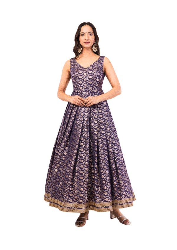 Designer Ethnic Anarkali Suit Set - Image 3