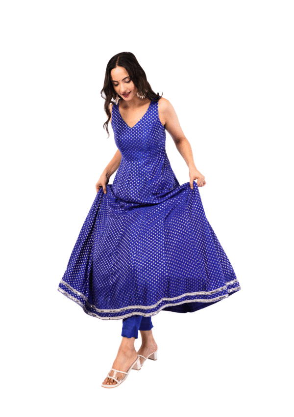Traditional Anarkali Suit Outfit - Image 5