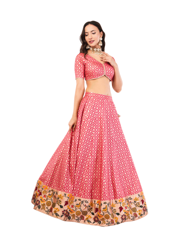 Luxaury Banarsi Lehenga Set - Image 4