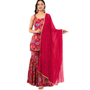 Premium Designer Gharara Suit Set
